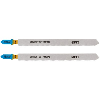 Полотна по металлу, Bimetal, фрезерованные, волнистые зубья, 132/106/1,2 мм (T318AF), 2 шт.