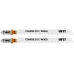 Полотна по дереву, HCS, разведенные, шлифованные зубья 100/74/4.2 мм (Т144D), 2 шт