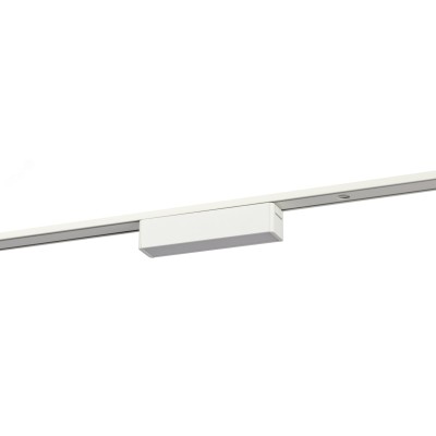 Светильник светодиодный трековый с заливающим светом для тонкой магнитной системы 6Вт 4000К белый TRM-S5-1-6W4K-WH