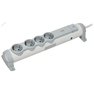 COMFORT Фильтр сетевой СФ-04К 16А 3м 3х1,5мм2 белый IEK