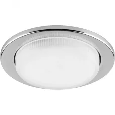 Светильник потолочный встраиваемый, 20W 230V  GX53, хром без лампы, DL53 (10 шт. в упаковке)