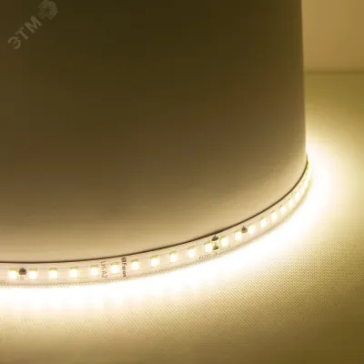 Лента светодиодная 120SMD(2835)/м 9,6Вт/м 24V 20000*10*1.22мм 3000К, LS520
