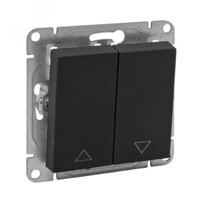 Эпика Механизм выключателя для жалюзей черный EKF