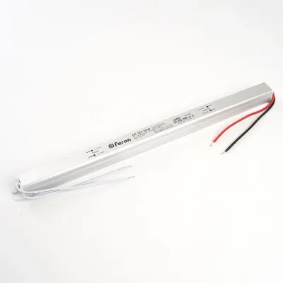 Трансформатор электронный для светодиодной ленты 60W 12V (драйвер), LB001