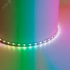 Лента светодиодная, 60SMD(5050)/m 14,4W/m 12V 5m RGB , LS606