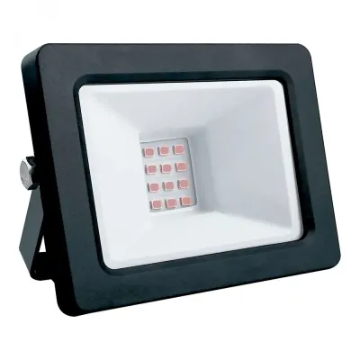 Прожектор светодиодный 2835SMD, 20W красный AC220V/50Hz IP65,  в черном компактном корпусе, LL-902