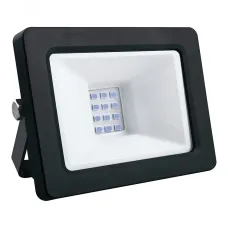 Прожектор светодиодный 2835SMD, 20W синий AC230V/50Hz IP65,  в черном компактном корпусе, LL-902