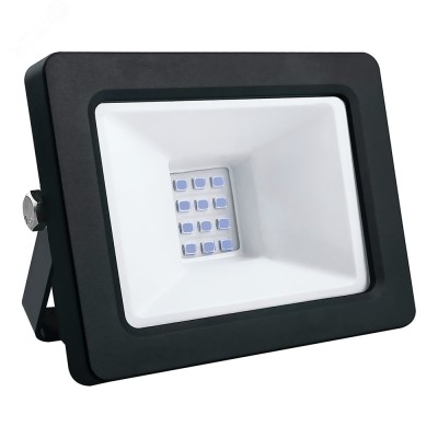 Прожектор светодиодный 2835SMD, 20W синий AC230V/50Hz IP65,  в черном компактном корпусе, LL-902