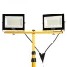 Прожектор на штативе , 2*70W 6400К 220V черный IP65  , LL-504
