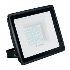 Прожектор светодиодный 2835 SMD 70W 6400K IP65  AC230V/50Hz, черный, LL-931