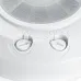 Датчик движения и освещенности 400W 8m  120°(гориз.) 360°(верт.) белый SEN17