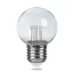 Лампа светодиодная, (1W) 230V E27 2700K G45 прозрачая, LB-378