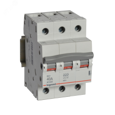 Выключатель-разъединитель 40А 3П RX3