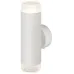 Светильник настенный ЭРА WL50 WH/TR 2*GU10 2*12Вт IP20 белый, прозрачный