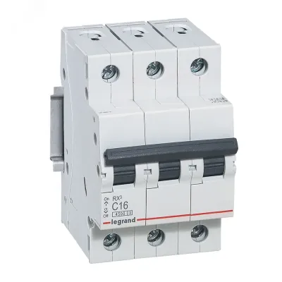 Выключатель автоматический трехполюсный RX3 4,5 кА C 40 А