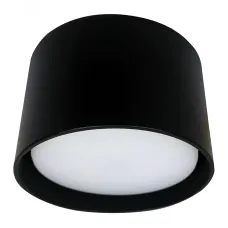 Светильник потолочный 12W, 230V, GX53, черный, HL359