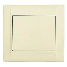 Makel Defne крем  выключатель 1 кл прох