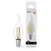 Лампа Gauss Filament Elementary Свеча на ветру 10W 650lm 2700К Е14 LED 1/10/100