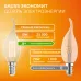 Лампа Gauss Filament Elementary Свеча на ветру 10W 650lm 2700К Е14 LED 1/10/100