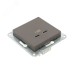 Механизм розетки USB-C - 2шт  мокко Эпика EKF