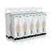 Лампа Gauss Filament Elementary Свеча на ветру 10W 670lm 4100К Е14 LED 1/10/100