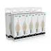 Лампа Gauss Filament Elementary Свеча на ветру 12W 750lm 4100К Е14 LED 1/10/100