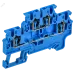 ARMAFIX Клемма пружинная 2 уровня CXDL2.5 BU IEK