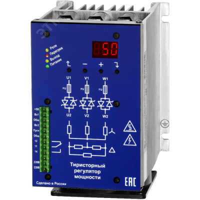 Тиристорный регулятор ТРМ-3МN-45-RS485