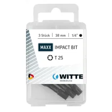 Бита PZ2X38 мм, 1/4'' E6.3 IMPACT, пластик. уп. 3 шт.