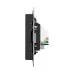 Механизм розетки TV+RJ45 (cat5), чёрный Эпика EKF