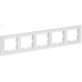 BRITE Рамка 5-местная РУ-5-БрАБ арктический белый IEK