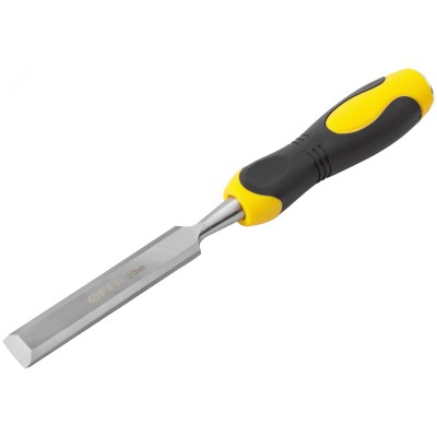 Стамеска Профи, двухцветная прорезиненная ручка 20 мм