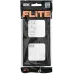 FLITE CLASSIC Рамка 2-местная РУ-2-К-ФлЧ черный IEK