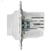 SKANDY Светорегулятор поворотный 600Вт SK-D01W арктический белый IEK