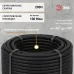 Труба гофрированная ПНД ЭРА GOFR-16-100-HD легкая черная d 16мм с зондом 100м