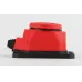 Колодка ЭРА K-1e-RED-IP44 каучуковая с заземлением 1 розетка 16A IP44 красная