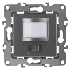 12-4103-12 ЭРА Датчик движения 2-проводной, 180-240В, 200Вт, IP20, Эра12, графит (6/60/1800)