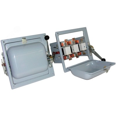 Блок с предохранителем-выключателем (ЭТ) БПВ-2У3, 250А, стальные держатели, без ПН2