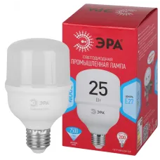 Лампа светодиодная ЭРА RED LINE LED POWER T70-25W-4000-E27 R E27 R 25 Вт колокол нейтральный белый свет