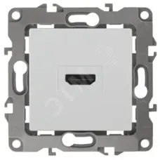 12-3114-01 ЭРА Розетка HDMI, IP20, Эра12, белый (10/100/3200)