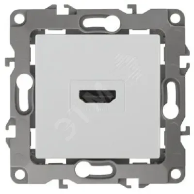 12-3114-01 ЭРА Розетка HDMI, IP20, Эра12, белый (10/100/3200)