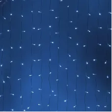 Светодиодная новогодняя гирлянда Intro Holiday INZL-02W занавес 3*2 м холодный белый 240 led 220 в