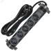COMFORT Удлинитель У05К 5 мест 2P+PE 3м 3х1,5мм2 16А черный IEK