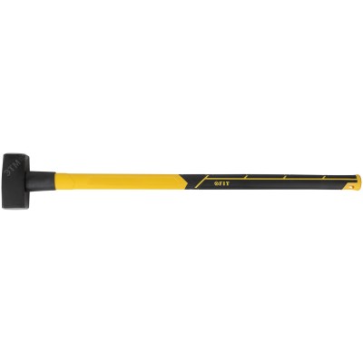 Кувалда кованая, фиберглассовая усиленная ручка 900 мм, 3 кг