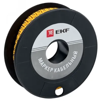 Маркер-кабельный 1,5кв.мм '4' (к-1000ед) (ЕС-0) EKF'