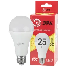 Лампочка светодиодная ЭРА RED LINE LED A65-25W-827-E27 R Е27 / E27 25 Вт груша теплый белый свет