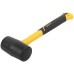 Киянка резиновая, фиберглассовая ручка 50 мм ( 340 гр )