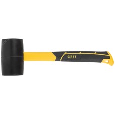 Киянка резиновая, фиберглассовая ручка 60 мм ( 450 гр )