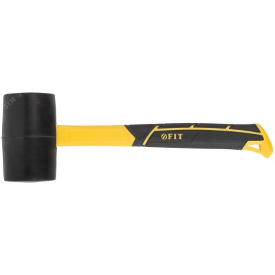Киянка резиновая, фиберглассовая ручка 60 мм ( 450 гр )