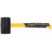 Киянка резиновая, фиберглассовая ручка 60 мм ( 450 гр )